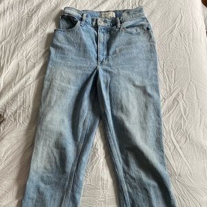 abercrombie high rise jeans 26L